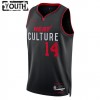 Dres Miami Heat Tyler Herro 14 Nike 2023-24 City Edition Crno Swingman - Dječji